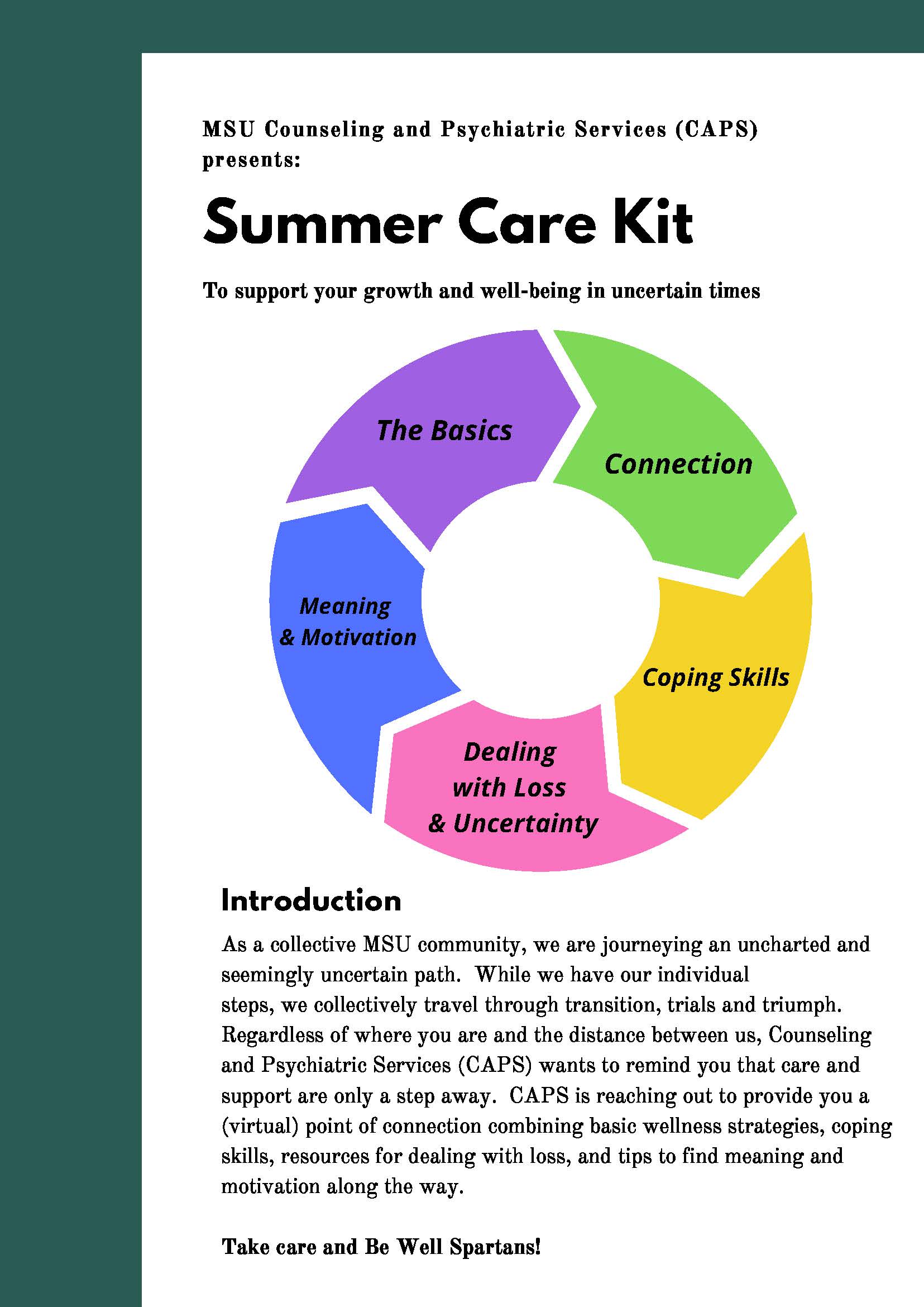 Taking Care of your Self This Summer: A Care Kit for You